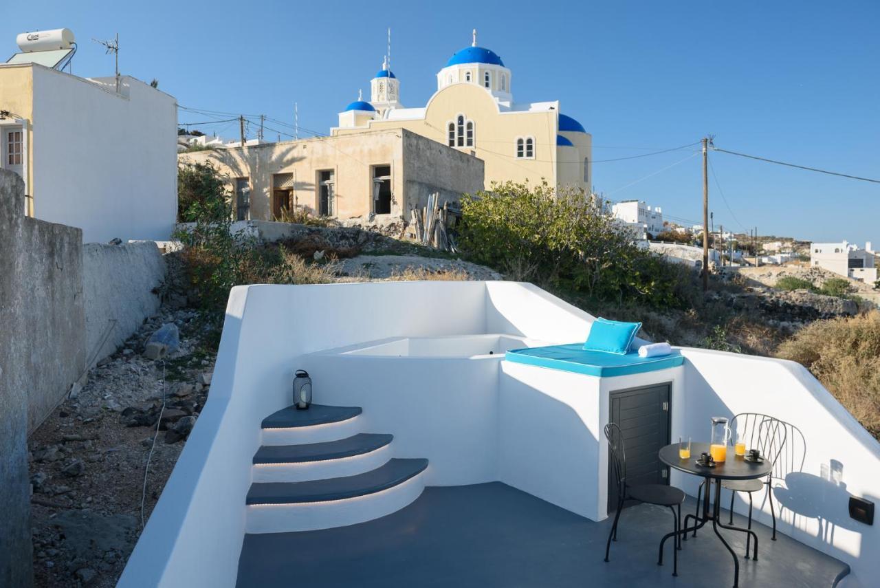The Luna Caverns Fira  Exterior foto
