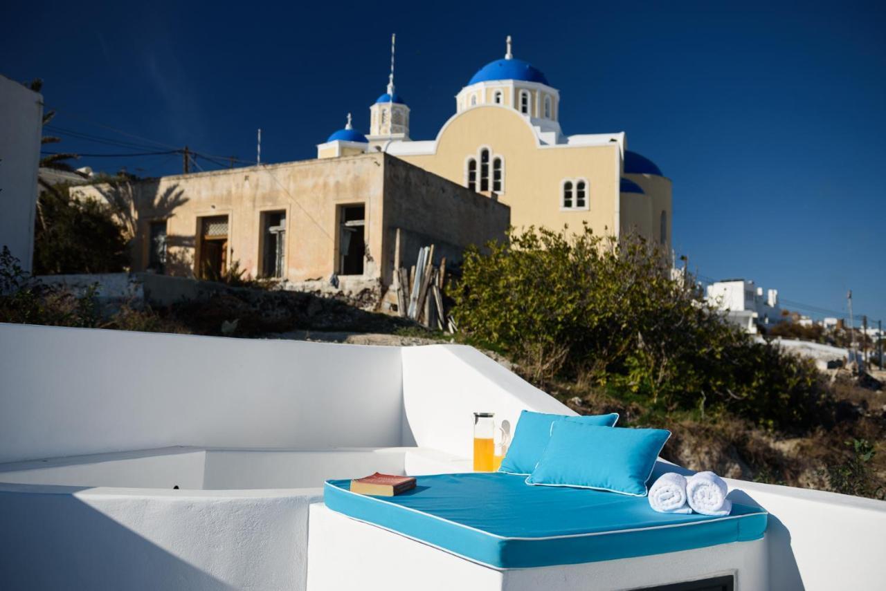 The Luna Caverns Fira  Exterior foto